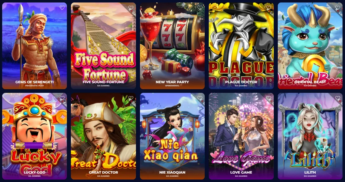 nine casino slots